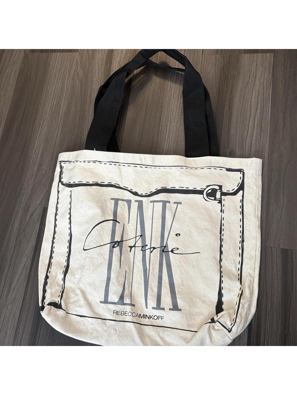 Rebecca Minkoff ENK International Canvas Tote Bag - Picture 2 of 5